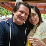 Namorada de Giovani publica recado após críticas ao relacionamento: “Explicação nenhuma”