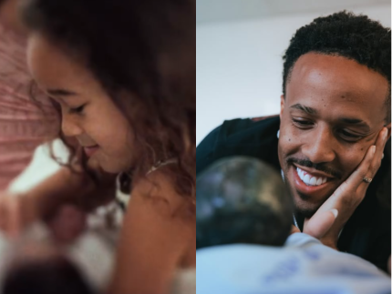 Éder Militão mostra Cecília com o irmão recém-nascido e fãs celebram: “Militinhos juntos”