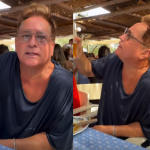 Leonardo vê goteira em cenário de luxo na França e compara com fazenda: “Mais f*dido”