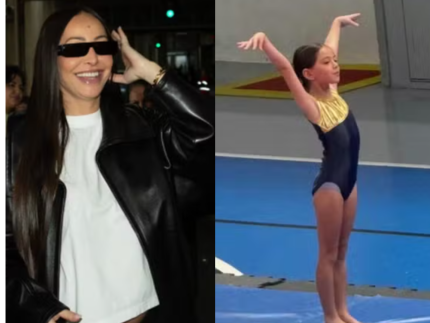 Sabrina Sato volta de Paris e celebra ginástica de Zoe com Duda Nagle e Nicolas Prattes