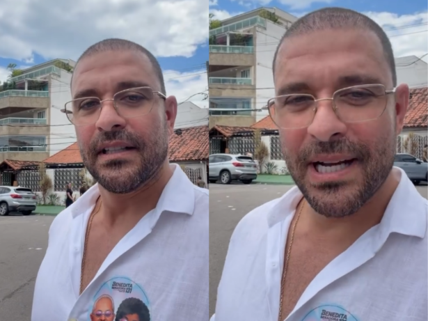 Diogo Nogueira relata ter sido alvo de hostilização ao votar: “É crime”