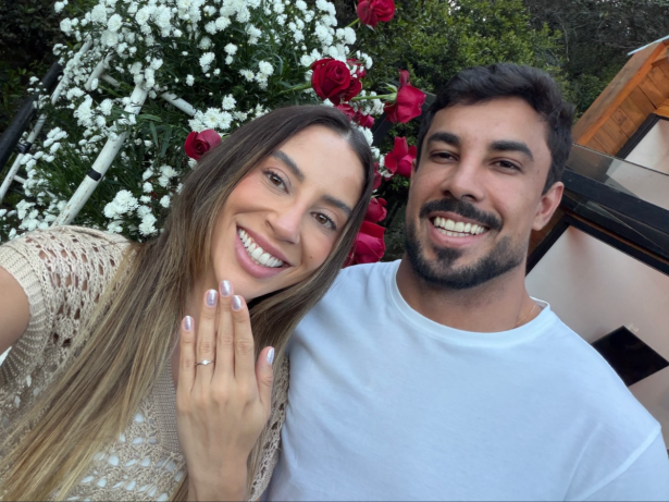 Do “BBB25” rumo ao casamento: Renata Saldanha e Maike Allan ficam noivos