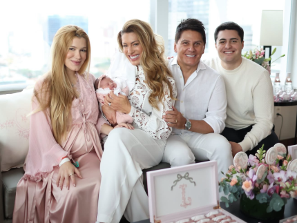 Cesar Filho e Elaine Mickely celebram nascimento da 2ª neta: “Coração transborda de amor”