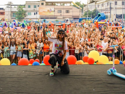 Ludmilla promove festão beneficente de Dia das Crianças em Caxias