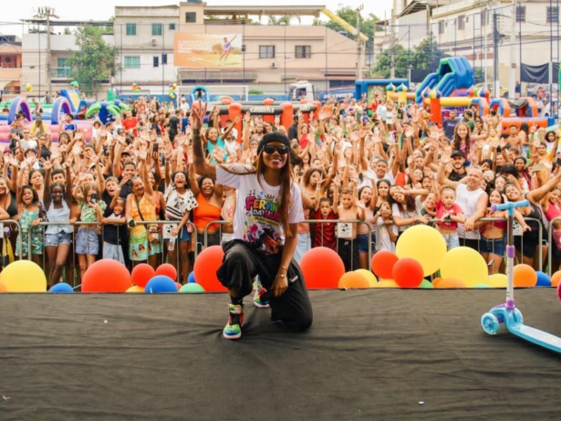 Ludmilla promove festão beneficente de Dia das Crianças em Caxias