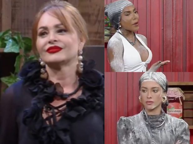 Clima quente! Gaby Spanic chama Carol e Rayane de “farinha do mesmo saco” durante dinâmica
