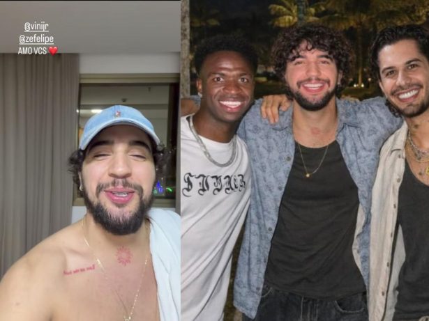 Nattanzinho se pronuncia após polêmica com Vini Jr. e Zé Felipe: “A paz está selada”