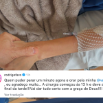 Rodrigo Faro pede orações por Vera Viel durante cirurgia: “Vai dar tudo certo!”