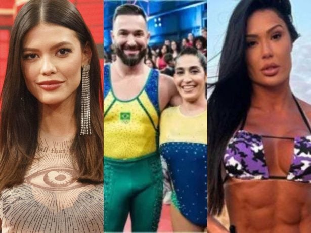 Vitoria Strada, Diego Hypólito e Gracyanne Barbosa já estão confinados para o “BBB 25”