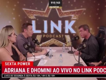 Dhomini perde a paciência, enfrenta apresentadores da Record e abandona entrevista