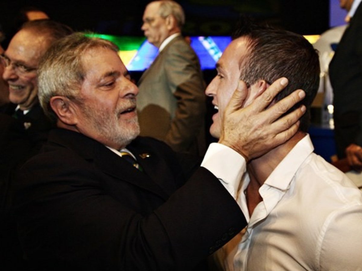 Diego Hypólito e Luiz Inácio Lula da Silva - Foto: Reprodução/Internet