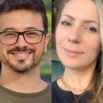 Dino Cantelli e Juliana Peres, agora autores titulares na Globo: longa caminhada