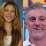 Domingão: Shakira “invade” programa e faz promessa para Luciano Huck