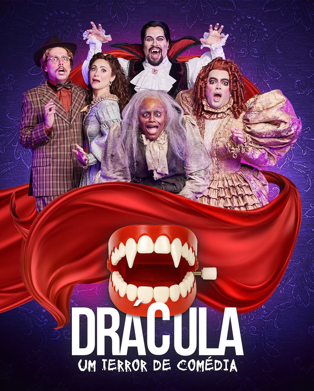 Reprodução: Instagram/@draculanoteatro Reprodução: Instagram/@draculanoteatro