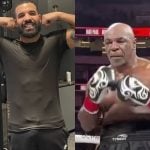 Drake perde R$ 2 milhões apostando em Mike Tyson e arrisca mais no UFC