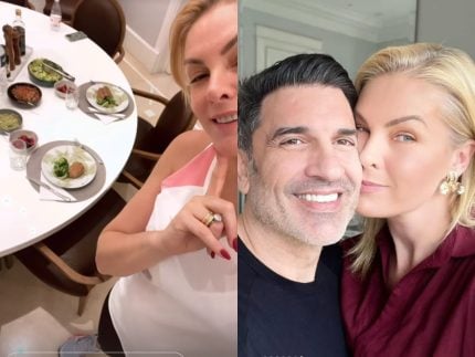 Ana Hickmann recebe Edu Guedes com jantar especial após alta hospitalar