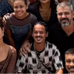 “Três Graças”: elenco se reúne para despedida de personagem de Juliano Cazarré