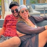 Mãe de Virginia celebra aniversário do filho na Bahia com namorado sanfoneiro