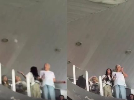 Rafaella Santos é hostilizada por torcedores durante jogo do Santos na Vila Belmiro