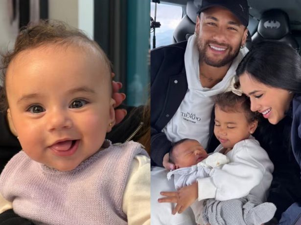 Mel, filha caçula de Neymar e Biancardi, encanta em novas fotos; veja os registros