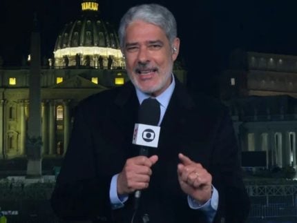 Bonner elogia Ilze Scamparini após cobertura no Vaticano e contorna situação