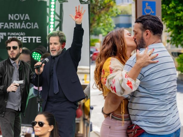 Capítulo 100 de “Três Graças” tem atentado, Rogério vivo e beijo entre Misael e Consuelo