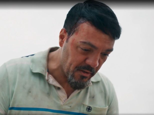 Belo aparece pela primeira vez em “Três Graças” com cena dramática no segundo capítulo