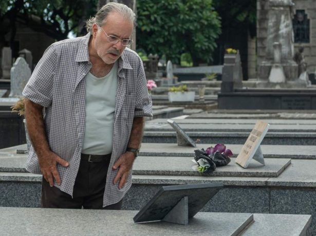 Otoniel encontra túmulo de Francesca e vive choque em “Quem Ama Cuida”