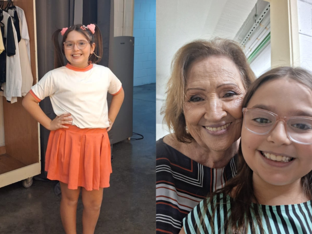 Atriz mirim vive irmã de Paulo Gustavo na temporada paulista de musical sobre o humorista