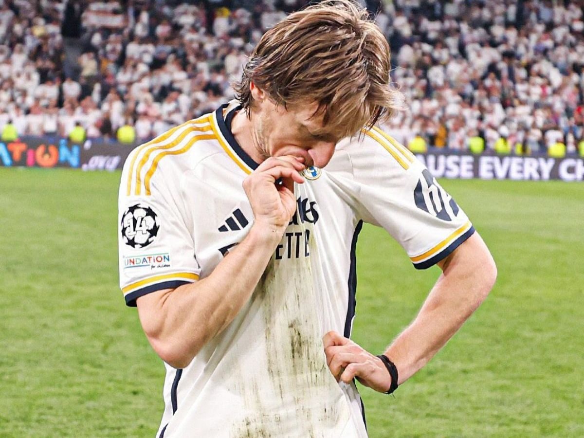 Reprodução/Instagram: @lukamodric