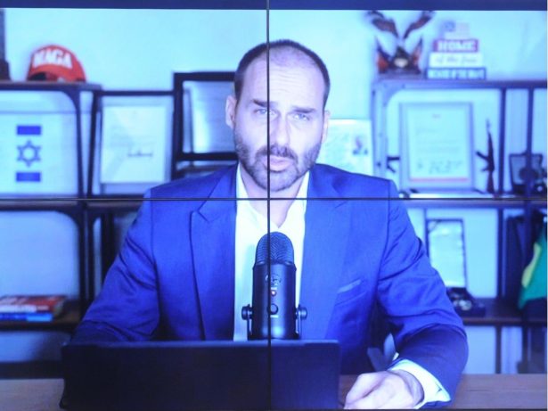 STF notifica Eduardo Bolsonaro por edital e dá 15 dias para resposta