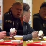Cena de jogador norueguês assustado diante do espelho é montagem feita com IA