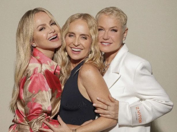 Xuxa e Eliana relembram pressão estética sofrida na juventude no programa da Angélica