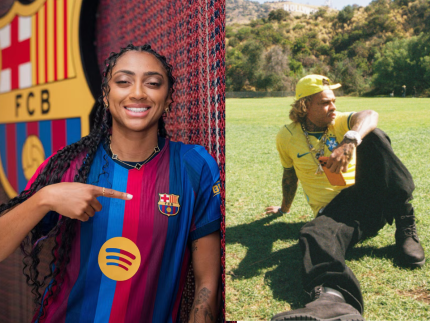 MC Cabelinho estaria vivendo romance à distância com jogadora da Seleção