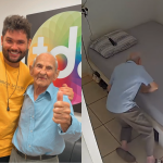 Influenciador Vovô Anésio, de 88 anos, sofre acidente doméstico e é internado