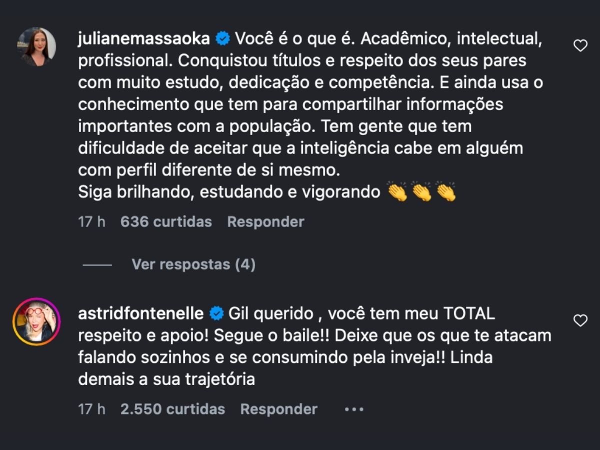 Reprodução / Instagram: @gildovigor Reprodução / Instagram: @gildovigor