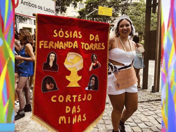 Carnaval e Oscar: Torcida por Fernanda Torres vira tema de fantasias para a folia