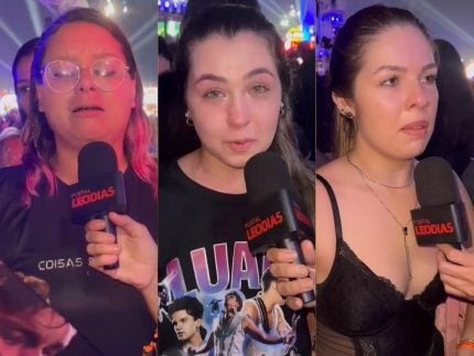 Fãs ficam aos prantos após show de Luan Santana ser cancelado no Rock in Rio