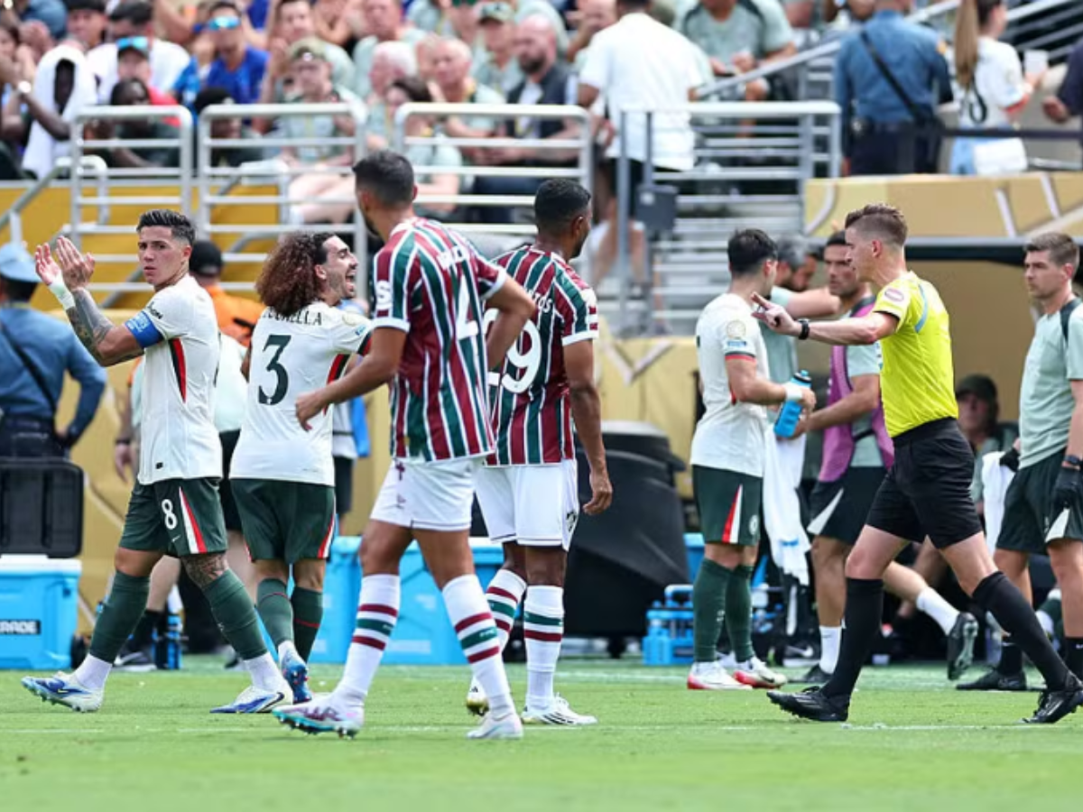 Chelsea e Fluminense na semifinal/Foto/Reprodução