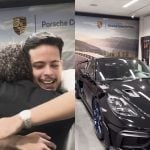 Felipe Amorim deixa amigo emocionado ao presenteá-lo com carro de R$ 1,5 milhão