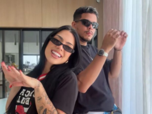 Namorada de Felipe Amorim rebate críticas sobre relacionamento: “Que mulher chata”