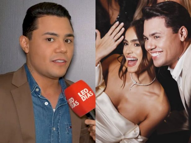 Felipe Araújo explica detalhes de casamento com Lara e revela destino da lua de mel