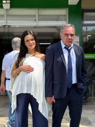 Fernanda Arraes e Humberto Martins