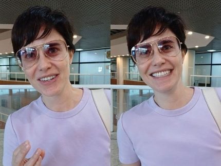 Após 9 anos longe da TV, Fernanda Vasconcellos surge com novo visual para “Três Graças”