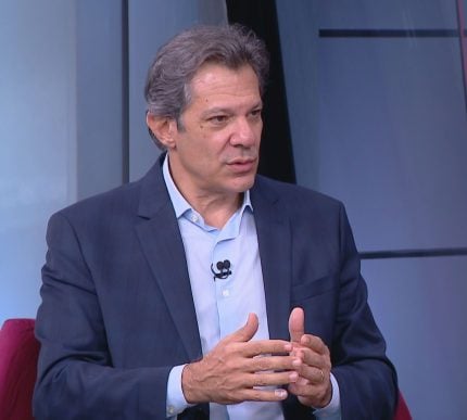 Fernando Haddad concedeu entrevista à CNN Brasil 