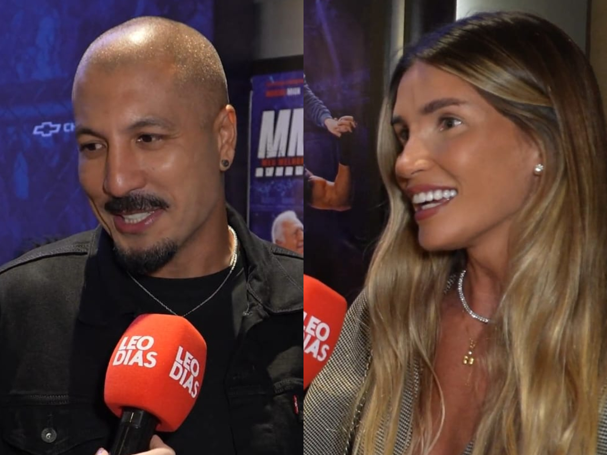 Fernando Medeiros e Aline Gotschalg - Foto: Portal LeoDias