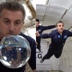 Huck vai ao espaço em vídeo de IA para contar que é padrinho de projeto educacional