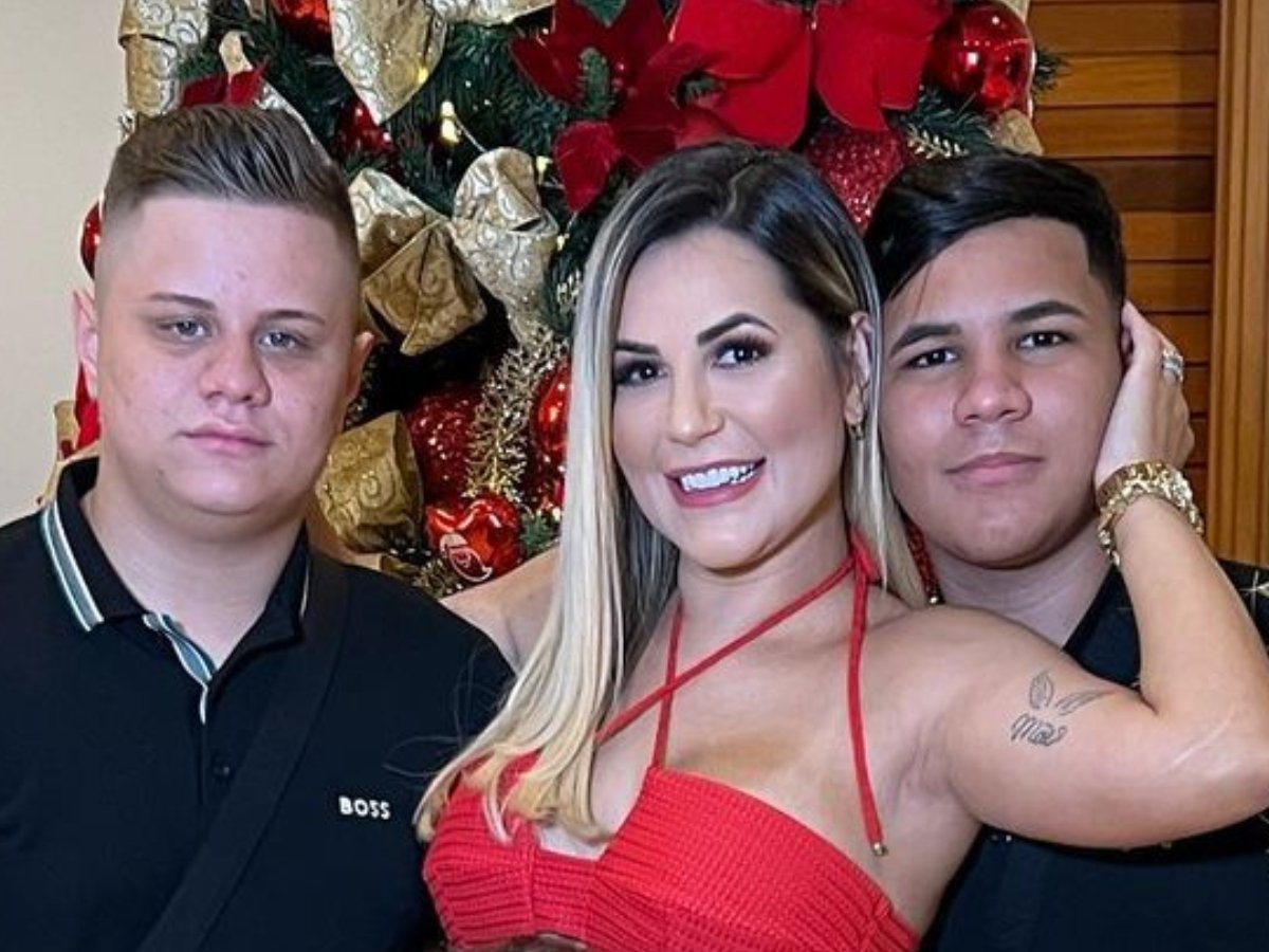 Giliard Santos, Deolane Bezerra e Kayky Bezerra (Foto: Reprodução/Instagram)