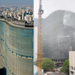 Incêndio atinge apartamento no Edifício Copan, no centro de SP