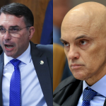Flávio Bolsonaro pede impeachment de Moraes e acusa ministro de “censura política”